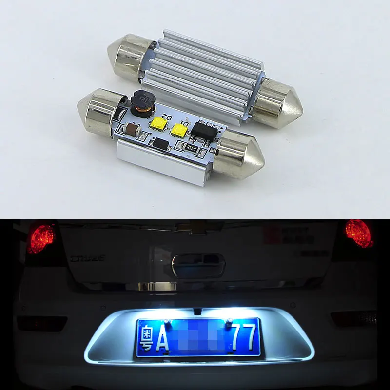 2x CANBUS C5W 36 мм фестон для женского номерного знака Mercedes Benz W208 W209 W203 W169 W210 W211 W212 AMG