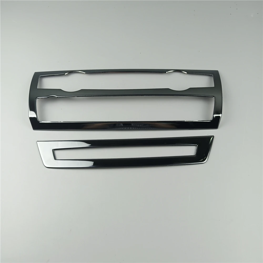 Автомобильная центральная консоль CD панель накладка для BMW X5 E70 X6 E71 аксессуары для интерьера вентиляционные отверстия декоративная рамка полосы наклейки