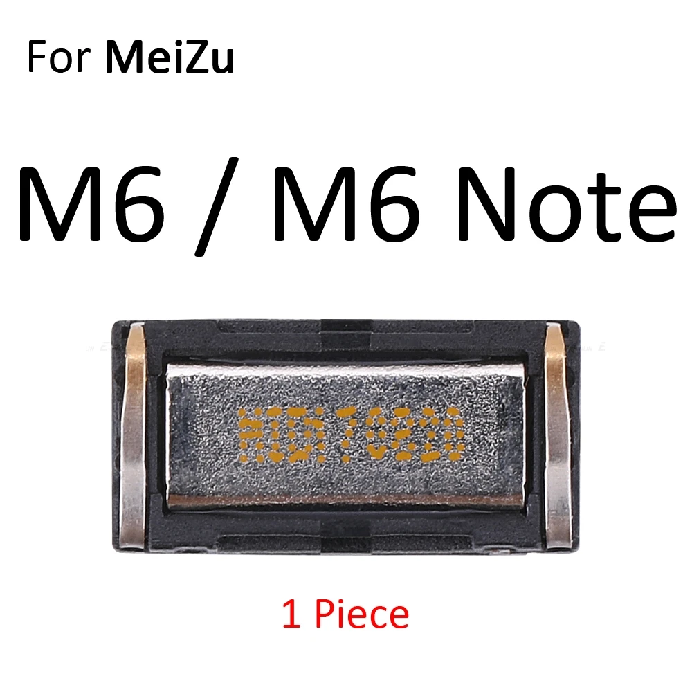 Ресивер для наушников спереди уха запчасти для ремонта динамика для Meizu 16 15 M8 Lite X8 M6 M5 M3 M2 Note 8 U20 U10