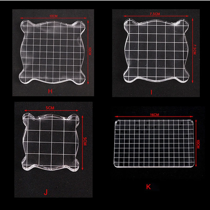 10 мм высокой прозрачности, акриловый штамп блок для DIY скрапбукинга прозрачные штампы DIY скрапбук фото декоративная открытка для альбома
