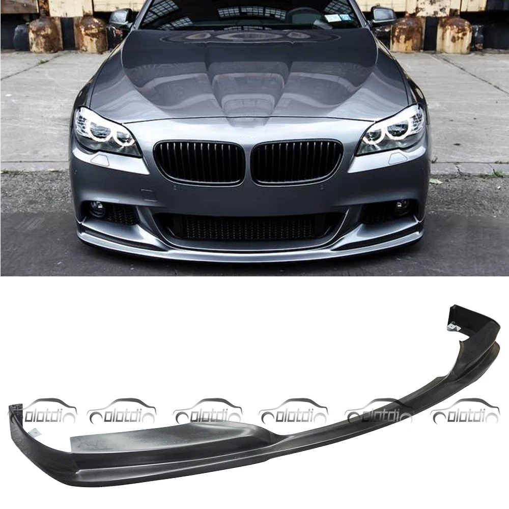 

3D Style Car Styling PU Material Front Lip Bumper Spoiler For BMW 5 Series F10 F11 M-TECH M Sport Package