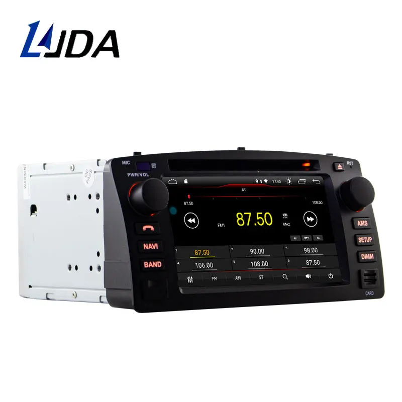 Excellent LJDA Android 9.1 Car DVD Player For Toyota Corolla E120 BYD F3 Wifi GPS Navigation 2 Din Car Radio Multimedia Stereo Video Audio 2