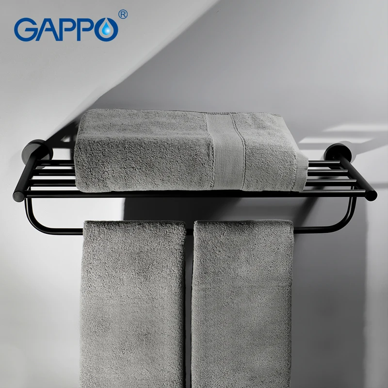 GAPPO Towel Bars bathroom towel holder hanger bath accessories stainless steel towel rack bathroom toalheiro                    