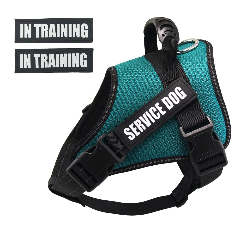 

PET-K9 Dog Harness, Service Dog Vest, Breathable Working Dog Harness for Easy Walking Training Hiking