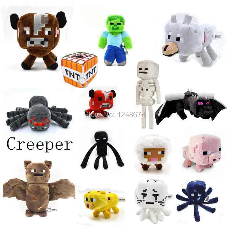 Free Ship 1pcs Minecraft Plush Toys Bat Skeleton Zombie Cow Squid Ocelot Mooshroom Pig Enderman Dolls Baby Movie My World Toy Toy Chain Toys For 3 Year Oldstoy Plush Aliexpress Free Ship 1pcs Minecraft Plush Toys Bat Skeleton Zombie Cow Squid Ocelot Mooshroom Pig Enderman Dolls Baby Movie My World Toy Toy Chain Toys For 3 Year Oldstoy Plush Aliexpress