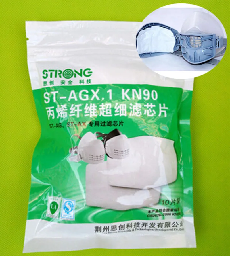 

20/40/50pcs Respirator Mask Cartridge Filter For Anti-Dust Respirator Paint Spraying Dust gas mask