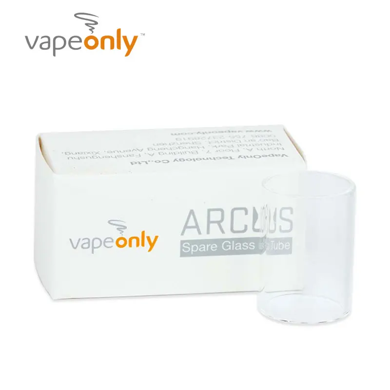 Оригинальный vapeonly ARCUS Танк Труба Стекло замена труб Стекло трубки Однотонная Одежда Pyrex Стекло трубка для ARCUS распылитель