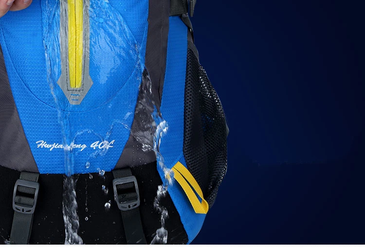 Mochilas à Prova Bolsa de Montanhismo ao ar Livre Mochila Viagem Escalada Dwaterproof Água Náilon Acampamento Caminhadas 40l 5 Ao ar livre mochila 40l viagem escalada