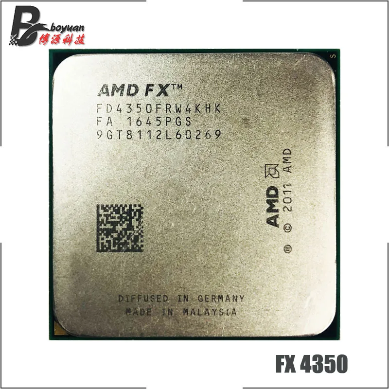 AMD FX-Series FX-4350 FX 4350 4,2 ГГц четырехъядерный процессор FD4350FRW4KHK Socket AM3