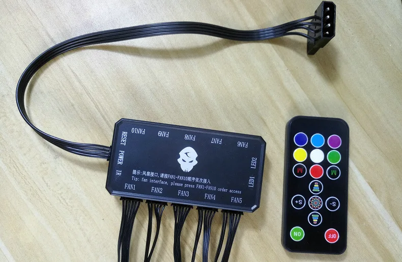 Хит продаж 6 шт. компьютерный корпус охлаждающий вентилятор для ПК RGB