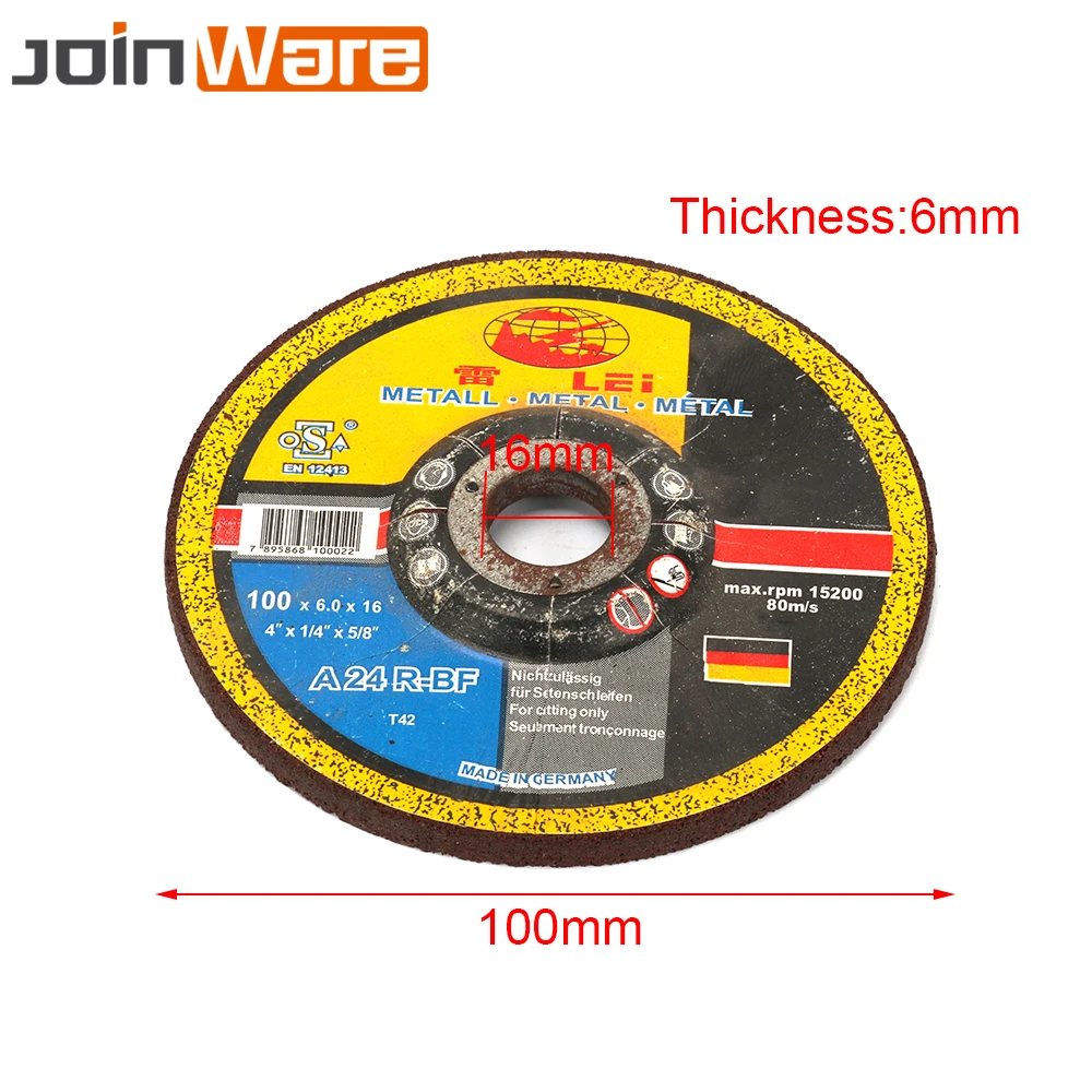 25Pcs 4 Inch Cut Off Wheel Resin Cutting Disc For Metal Angle Grinder 5//8/" Bore