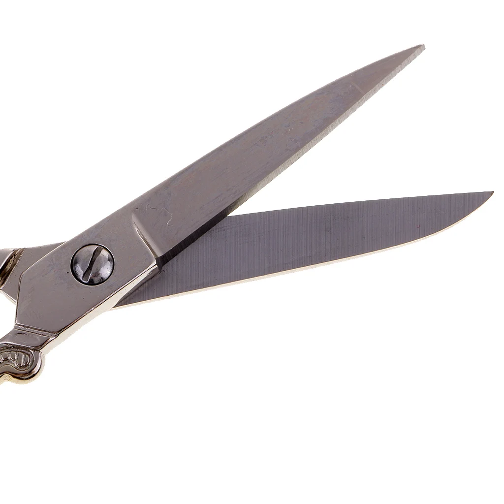 Handicraft Stainless Steel Vintage Sewing Scissors Embroidery Fabric Dressmaking Shears for DIY Crafts Cut Tools