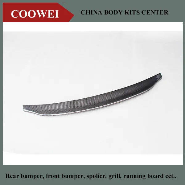 

For Audi A3 Spoiler A3 ( 8V ) Carbon Spoiler Rear Trunk Boot Spoiler for a3 8v carbon fiber 2014 2015 2016 - UP