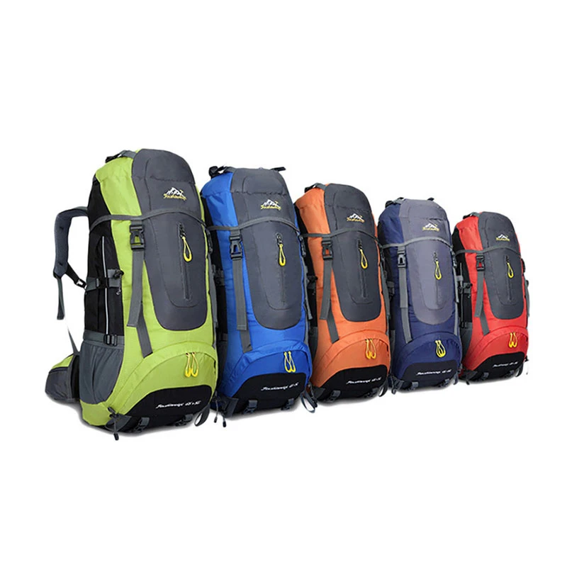 HIGHSEE 50L Backpack Waterproof Outdoor Hiking Backpack Camping Travel Trekking Backpack Hiking Sport Bags Climbing Rucksack
