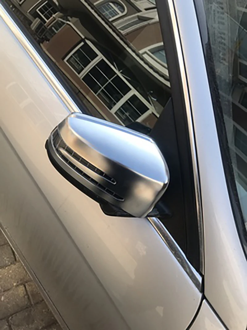 Для BENZ A B C E S Class W176 W246 W204 W212 W221 CLA C117 зеркальная Крышка Корпус крыло зеркало заднего вида отделка корпуса