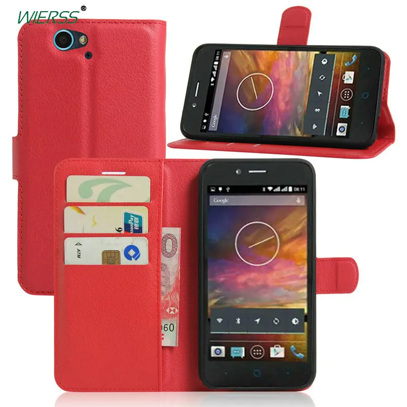 Для ZTE blade A475 5 дюймовый кожаный чехол книжка с кошельком для L4 pro телефона
