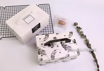 

20*13.5*9.5cm Paper Box Candy Cake Cookies Container Food Packaging Christmas Baby Shower Party Gift 100pcs/lot