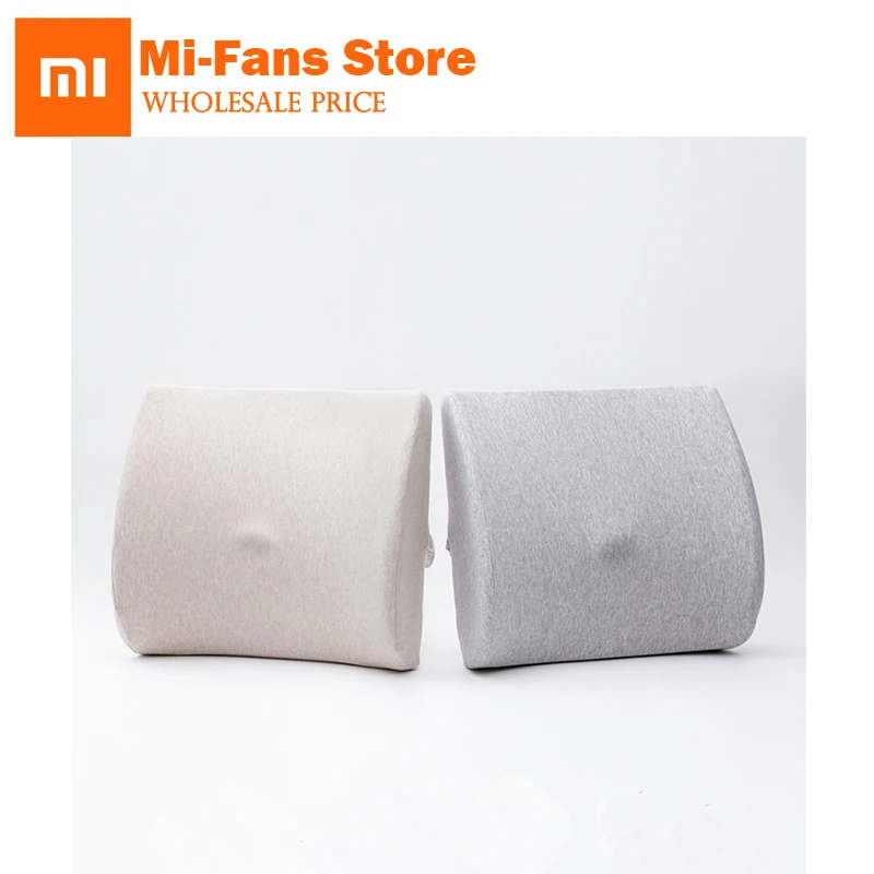 

Xiaomi Mijia 8H Memory Cotton Pillow MultiFunction Protect Spine Waist Comfortable Cushion Chair Sofa Pillow For office Car Home