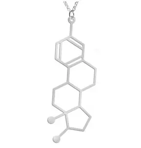 

Regalrock Estetrol E4 Serotonin Estrogen Hormne Pendant Necklace