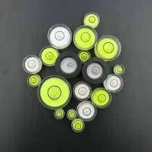 10 Pieces Lot Circular spirit level Round bubble level mini spirit level Bubble Bullseye Level