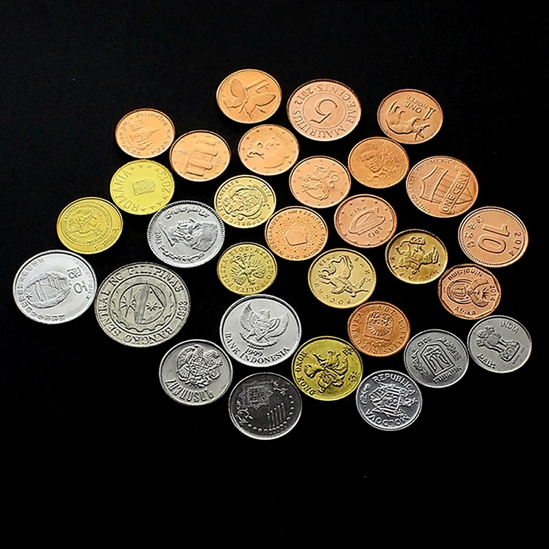 30pcs Collection Coins Set From Different 30 Countries Copy Coins Genuine Coins For Collection Home Decoration 30pcs Collection Coins Set From Different 30 Countries Copy Coins Genuine Coins For Collection Home Decoration