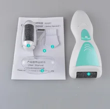 battery Waterproof Electric foot Pedicure dead skin remover Feet Care Tool High Speed feet Callus Removal Smooth foot skin file
