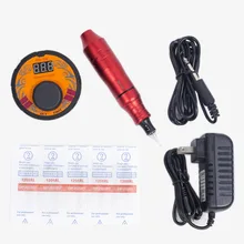 BiomaserK1-CTG-010-REDtattoo машина набор Интеллектуальная цифровая Татуировка Перманентный макияж машина набор устройство швейцарский мотор тату Набор