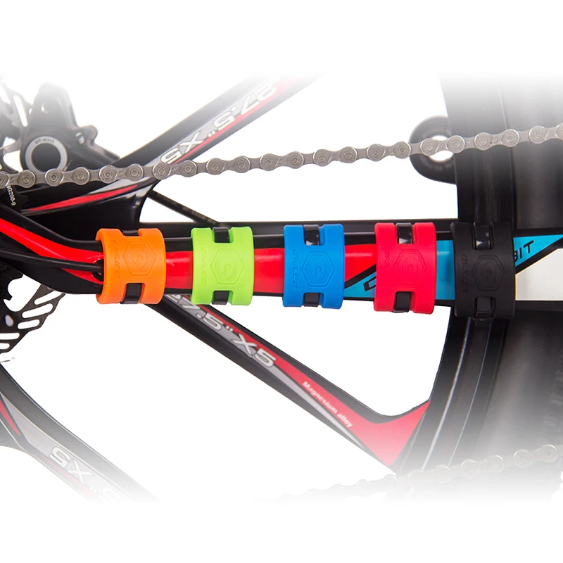 ZTTO MTB дорожный велосипед рама задняя вилка столкновения резиновое защитное кольцо защита цепи протектор наклейки горный велосипед оборудование