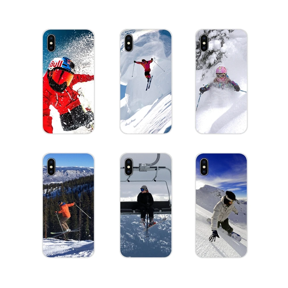 

For Xiaomi Redmi Note 6A MI8 Pro S2 A2 Lite Se MIx 1 Max 2 3 For Oneplus 3 6T Snow Or Die Ski Snowboard Sport Fashion Phone Case