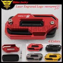 Riderjacky motocicleta frente freio cilindro mestre reservatório de fluido capa para honda cbr1100xx cbr 1100xx 1997-2004 2002 2003
