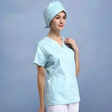 Операционная Женская одежда с короткими рукавами для мытья рук, Раздельный костюм для тела, изолированный костюм, одежда для полоскания