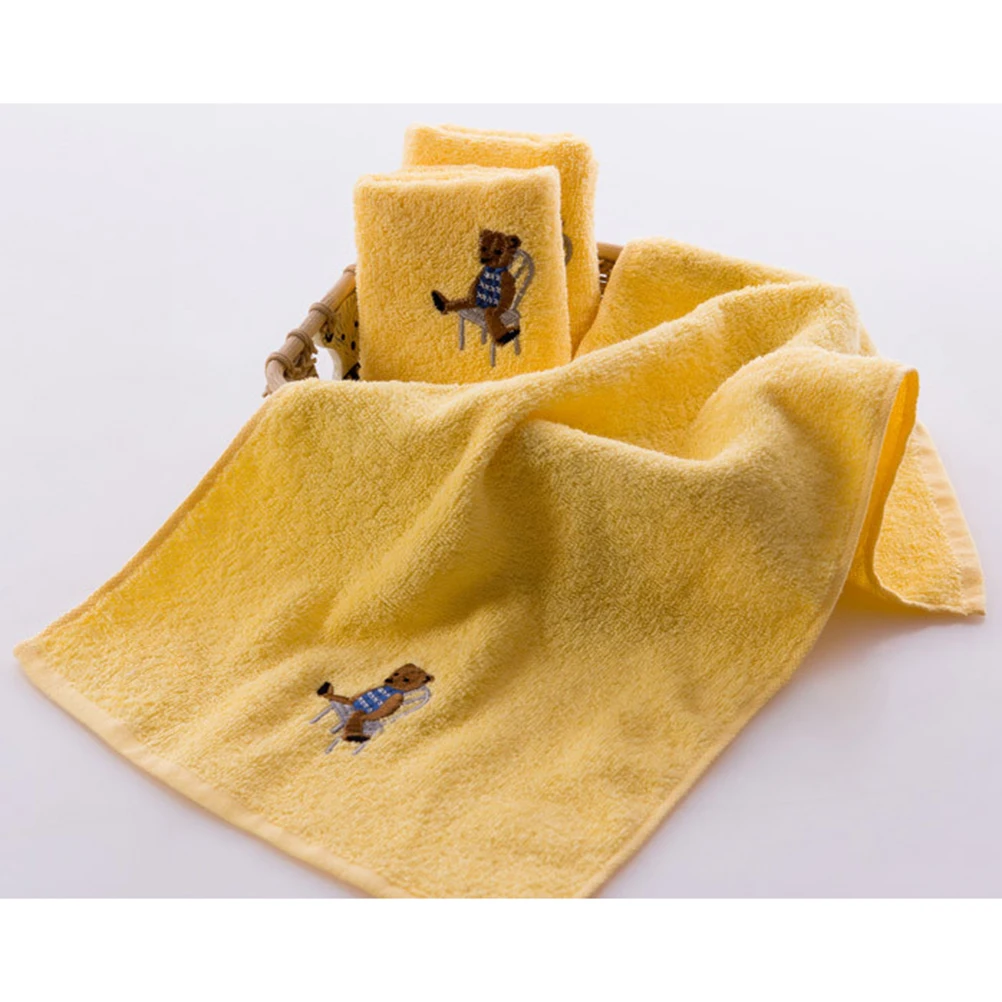 

Jetting Cute Bear towels Soft Microfiber Cotton Baby Infant Newborn Washcloth Bath Towel Feeding Cloth