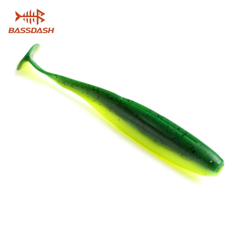 

Bassdash 90mm 4.8g 6pcs Wobblers Fishing Lures Easy Shiner Swimbaits Silicone Soft Bait Double Color Carp Artificial Soft Lure