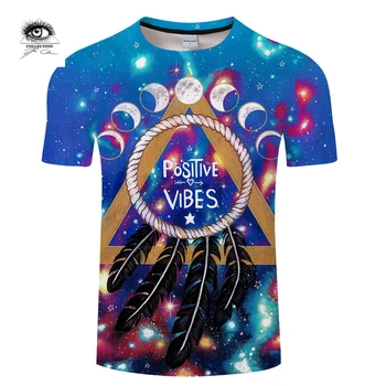 

Positive vibes moon By Pixie coldArts 3D Print T shirt Men Anime ShortSleeve Top&Tee Tshirt Camiseta DropShip ZOOTOPBEAR
