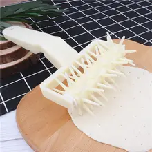 2 стиля выпечки инструменты DIY пластик для пиццы печенья тесто ролик кондитерский пирог иглы колеса резак швейная машина хлеб Дырокол