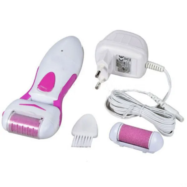 Rechargeable Electric Foot Exfoliator Dead Dry Skin Remover Calluses Removal Kit