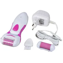 Rechargeable Electric Foot Exfoliator Dead Dry Skin Remover Calluses Removal Kit