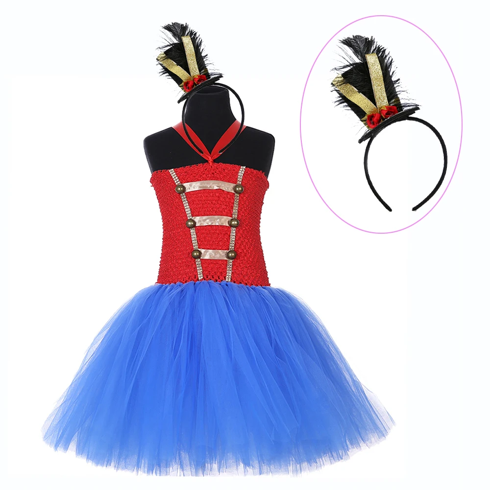 Child Nutcracker Professional Tutu Dress for Girls Christmas Party Dress Girls Wedding Elegant Nutcracker Soldier Cosplay Dress (1)