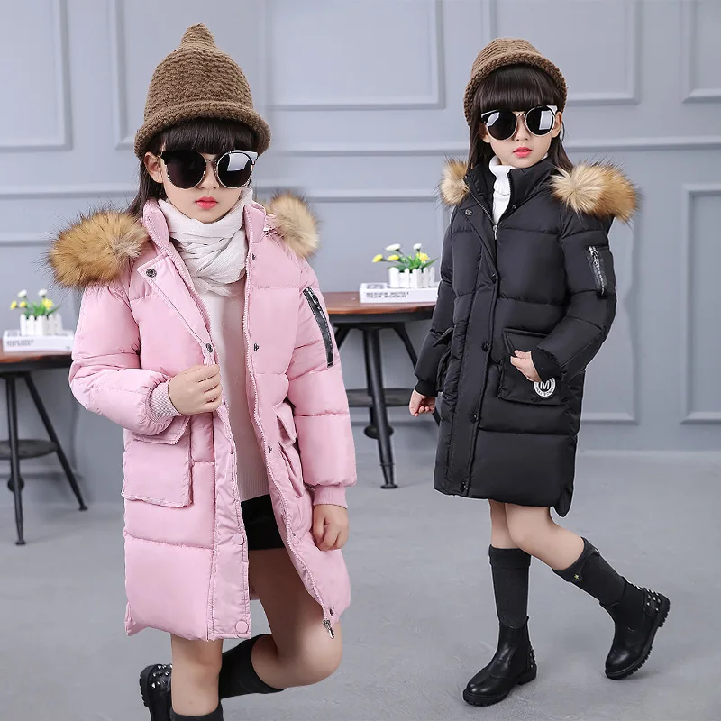 2017 new casual child cotton jacket girl winter children M standard