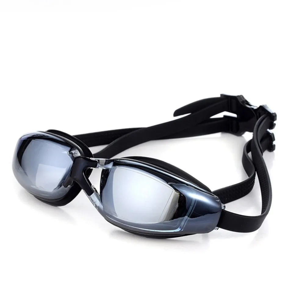 

Electroplating UV Waterproof Anti fog Swimwear Eyewear Swim Diving Water Glasses Gafas Adjustable Swimming Goggles Women Men