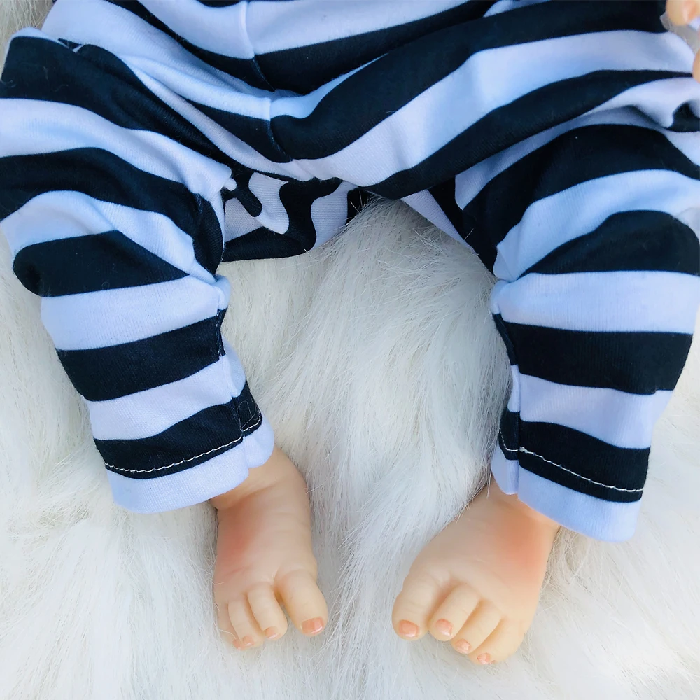 Кукла Reborn baby doll18 &quot 46 см для новорожденных живого мальчика l.o.l кукла детей