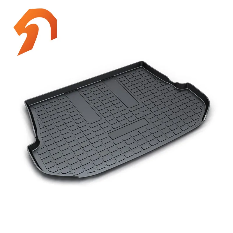 Резиновые коврики для багажника TOYOTA FORTUNER 2016 2018|cargo liner|floor mattrunk tray |