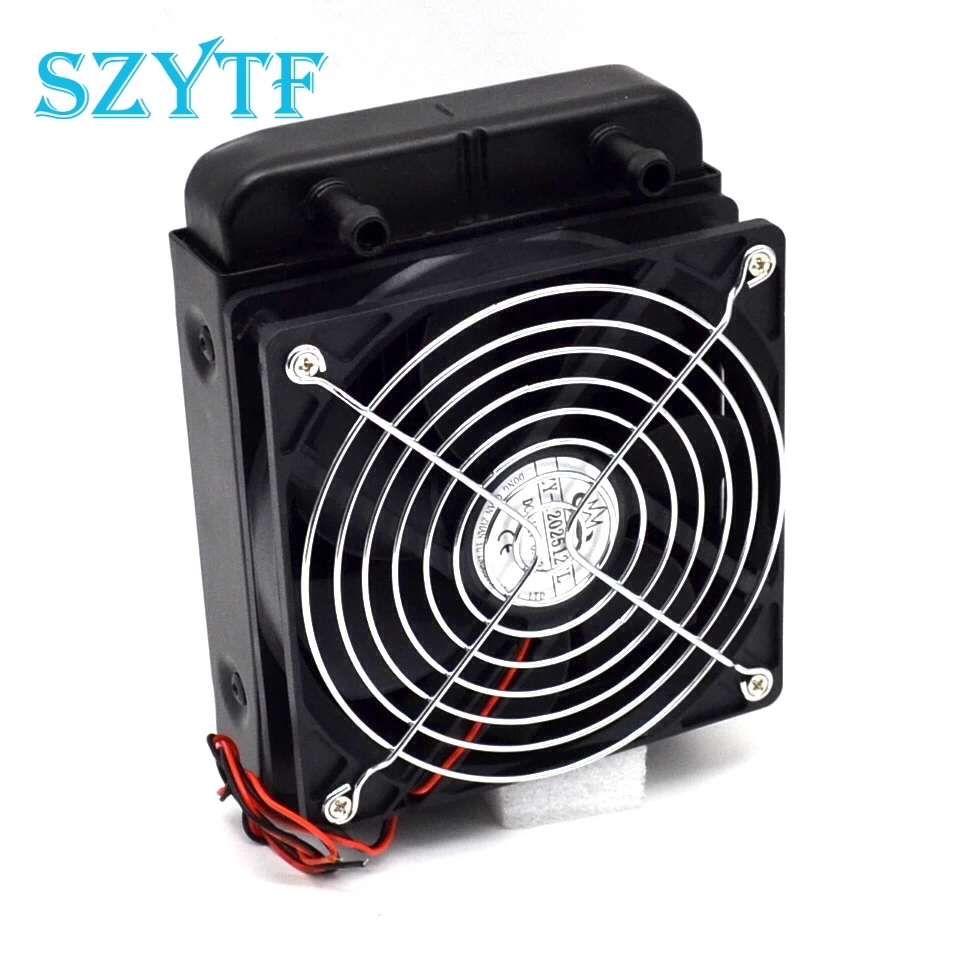 1pcs Low Noise 120 x 120mm Water Cooling CPU Cooler Row Heat Exchanger