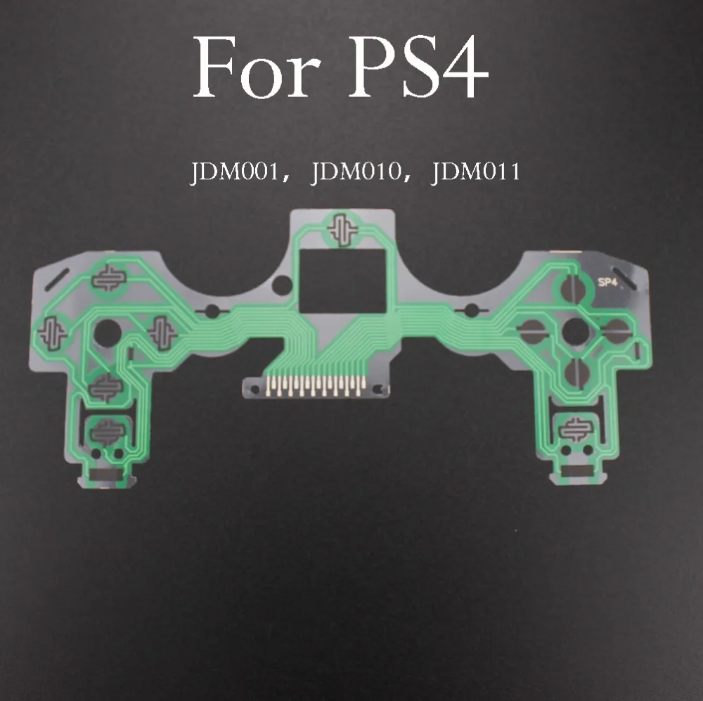 TingDong замена кнопок ленточная печатная плата для PS4 Dualshock 4 Pro тонкая проводящая пленка для контроллера пленка клавиатура гибкий кабель PCB