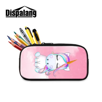 

Dispalang Unicorn Girls Pencil Bag Women Cosmetic Bag School Office Supplies Stationery Cute Makeup Bags Pencil Box