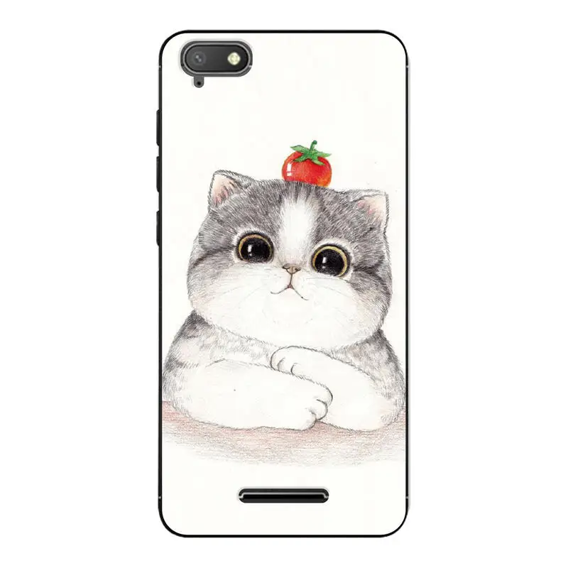 Cute Cartoon Animal Patterned Case For BQ BQ-5037 Strike Power 4G Silicone Soft For BQ 5037 BQ5037 Case Phone Back Cover Fundas