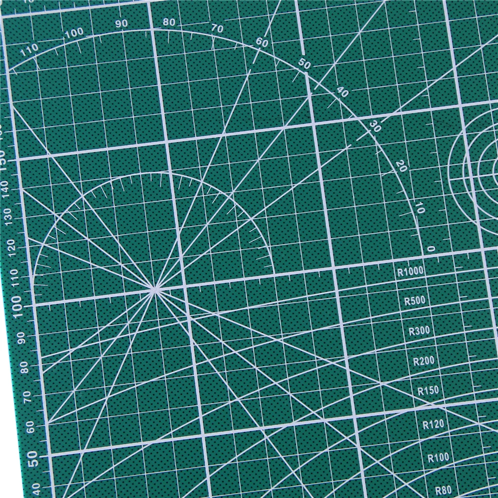 Отправлено случайным образом ПВХ коврик для резки A4 прочный коврик для резки Лоскутные инструменты ручной работы аксессуары для самостоятельной резки пластины темно-зеленый 30*22 см