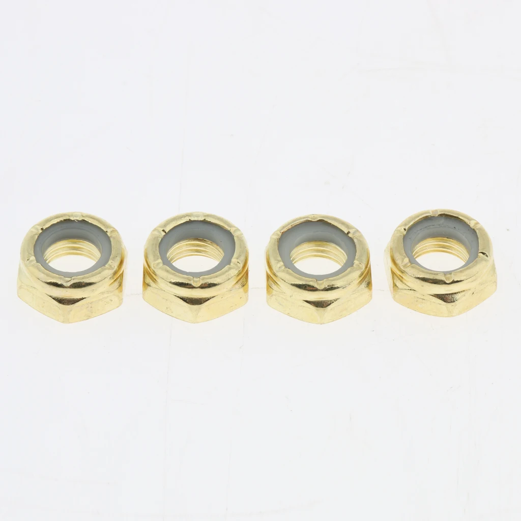  Standard Skateboard Accessories Washers Bearing Spacers Nuts for Longboard Repair Rebuilding Kit Skateboard Bearing Spacer