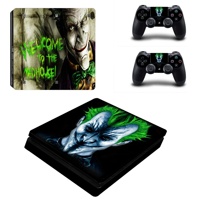 HOMEREALLY PS4 тонкий кожи классический камуфляж пользовательские ПВХ HD Стикеры для Playstation 4 Slim консоль и контроллер кожи PS4 тонкий кожаный чехол аксессуар