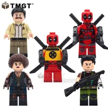 TMGT 20 лотов Дэдпул 2 фильм версия Супер Герои Питер домино кабель экшн s сбор строительных блоков детские подарки